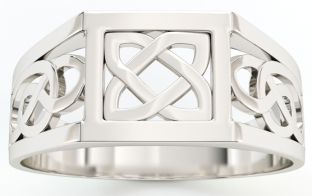 Silver Celtic Knot Pendant 